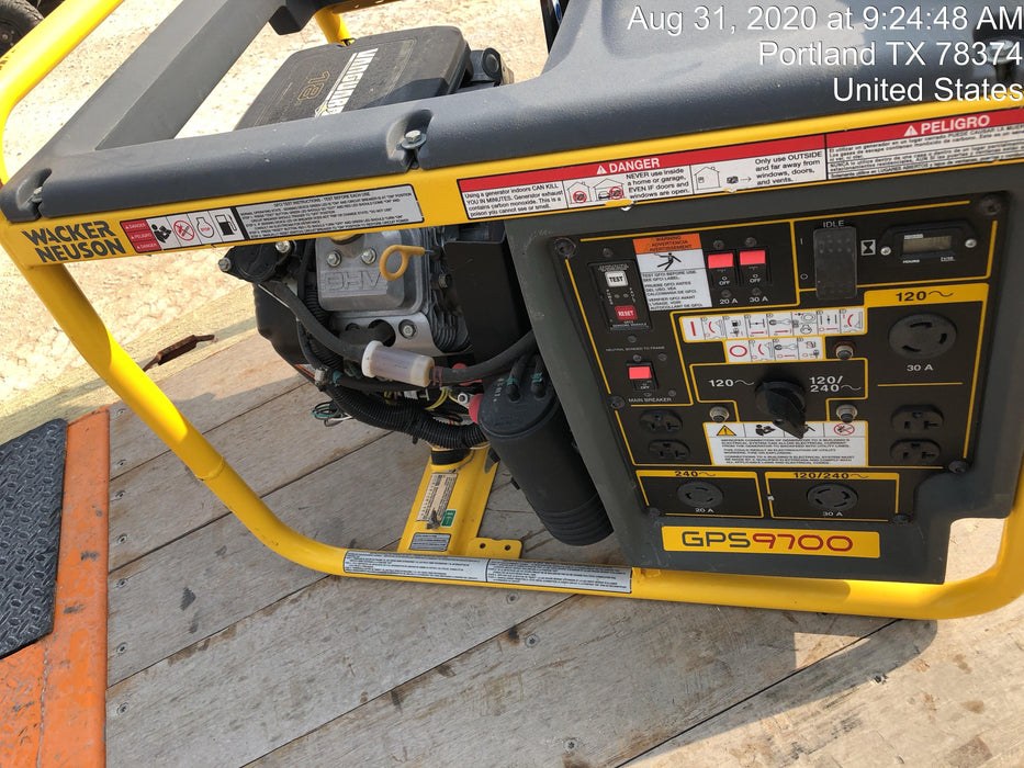 2018 WACKER NEUSON GPS9700V
