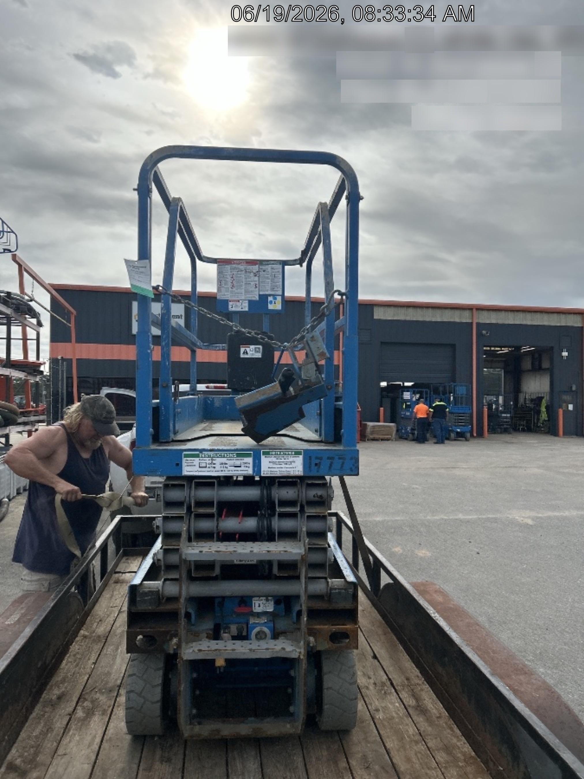 2018 Genie GS-1930 Genie GS-1930 w/Fixed Rail, Chain Entry