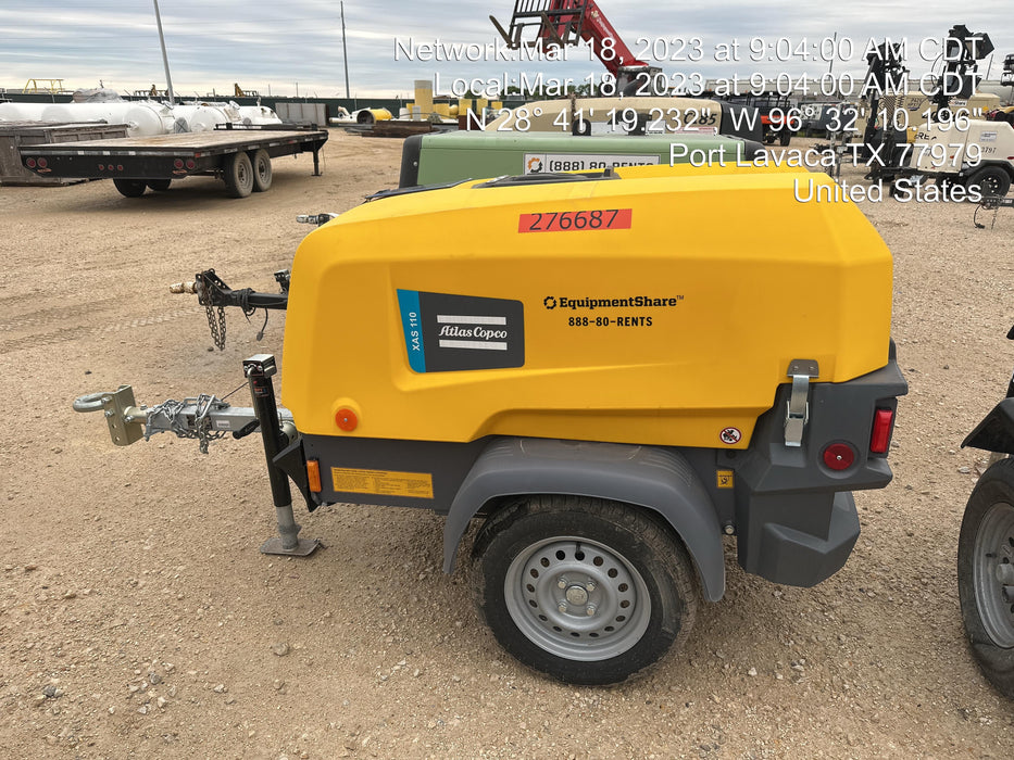2022 ATLAS COPCO XAS 110