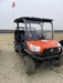 2022 Kubota RTV-X1140W-H Plastic Canopy, Windshield Acrylic Clear, LED Strobe Light, Wire Harness Kit, Back up Alarm