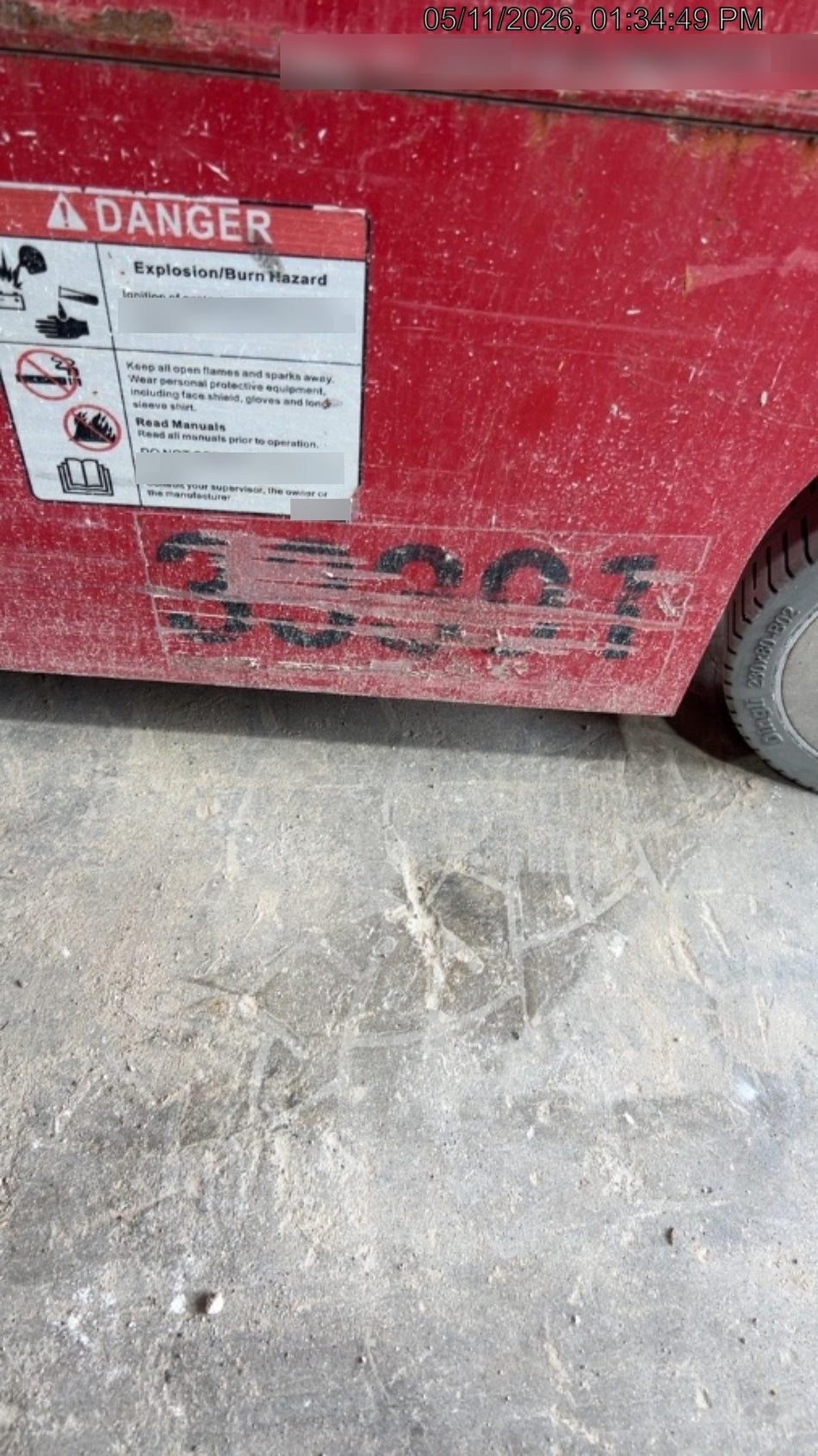 2019 MEC 1330SE Motion Alarm, Beacon, Includes MachineLink keypad and telematics device