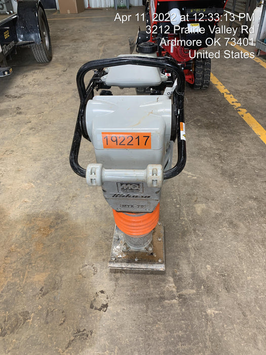 2021 MULTIQUIP MIKASA MTX-70HDR
