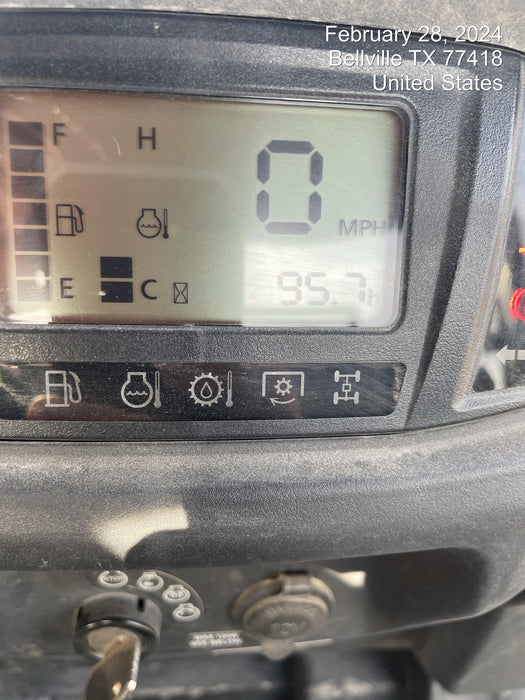 2021 Kubota RTV-X1140W-H Plastic Canopy, Windshield Acrylic Clear, LED Strobe Light, Wire Harness Kit, Back up Alarm