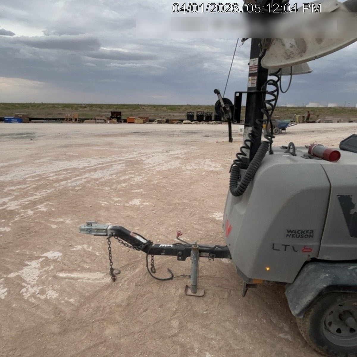 2019 Wacker Neuson LTV6L-MH Wacker Neuson LTV6L Mobile Light Tower w/Fuel Level Sensor Installed