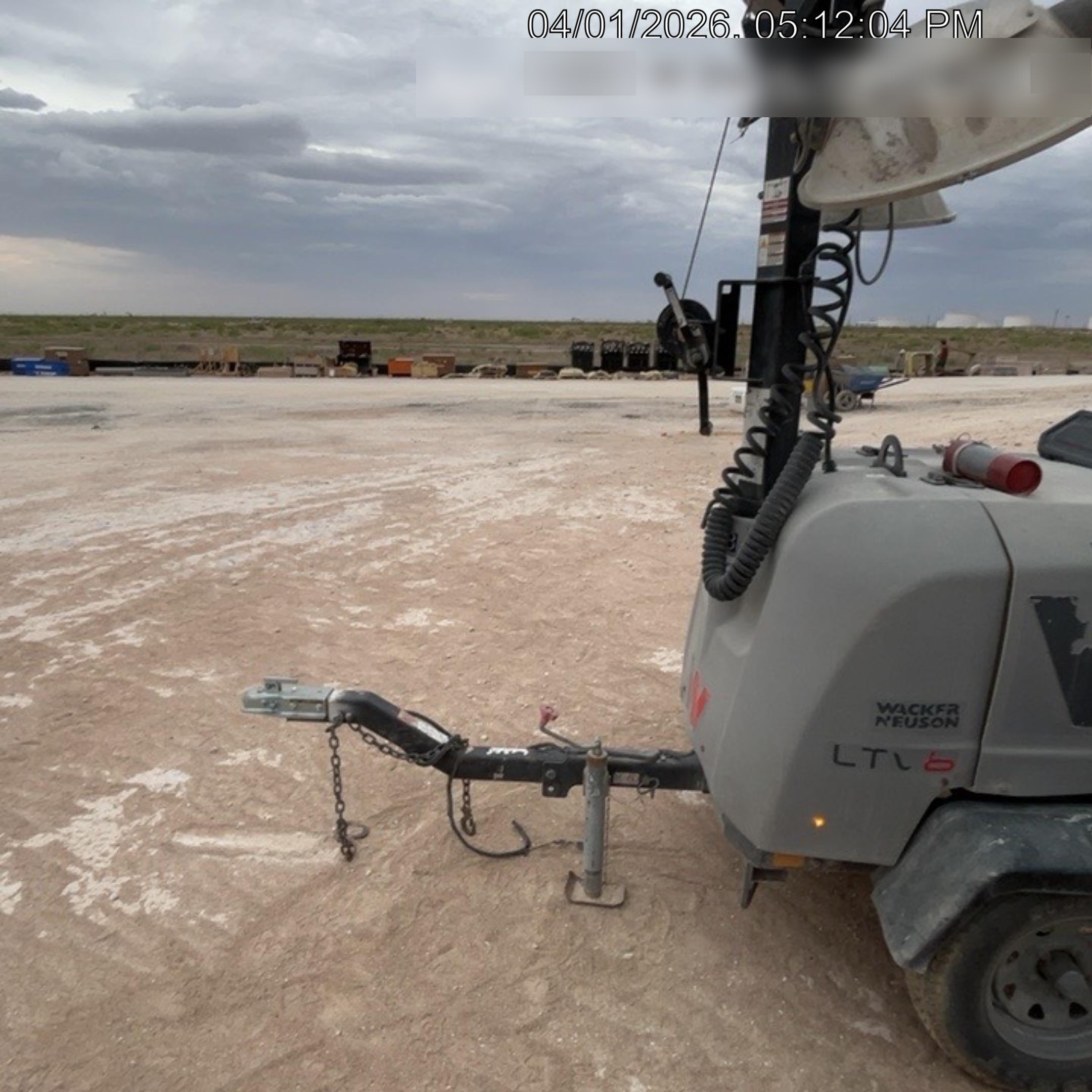 2019 Wacker Neuson LTV6L-MH Wacker Neuson LTV6L Mobile Light Tower w/Fuel Level Sensor Installed