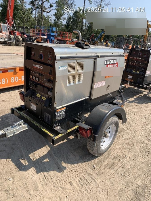 2024 Lincoln Electric LE400 Kubota V1505, Trlr, Cable Rack, Light Kit, ES Decals, T3