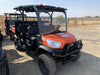2021 Kubota RTV-X1140W-H Plastic Canopy, Windshield Acrylic Clear, LED Strobe Light, Wire Harness Kit, Back up Alarm