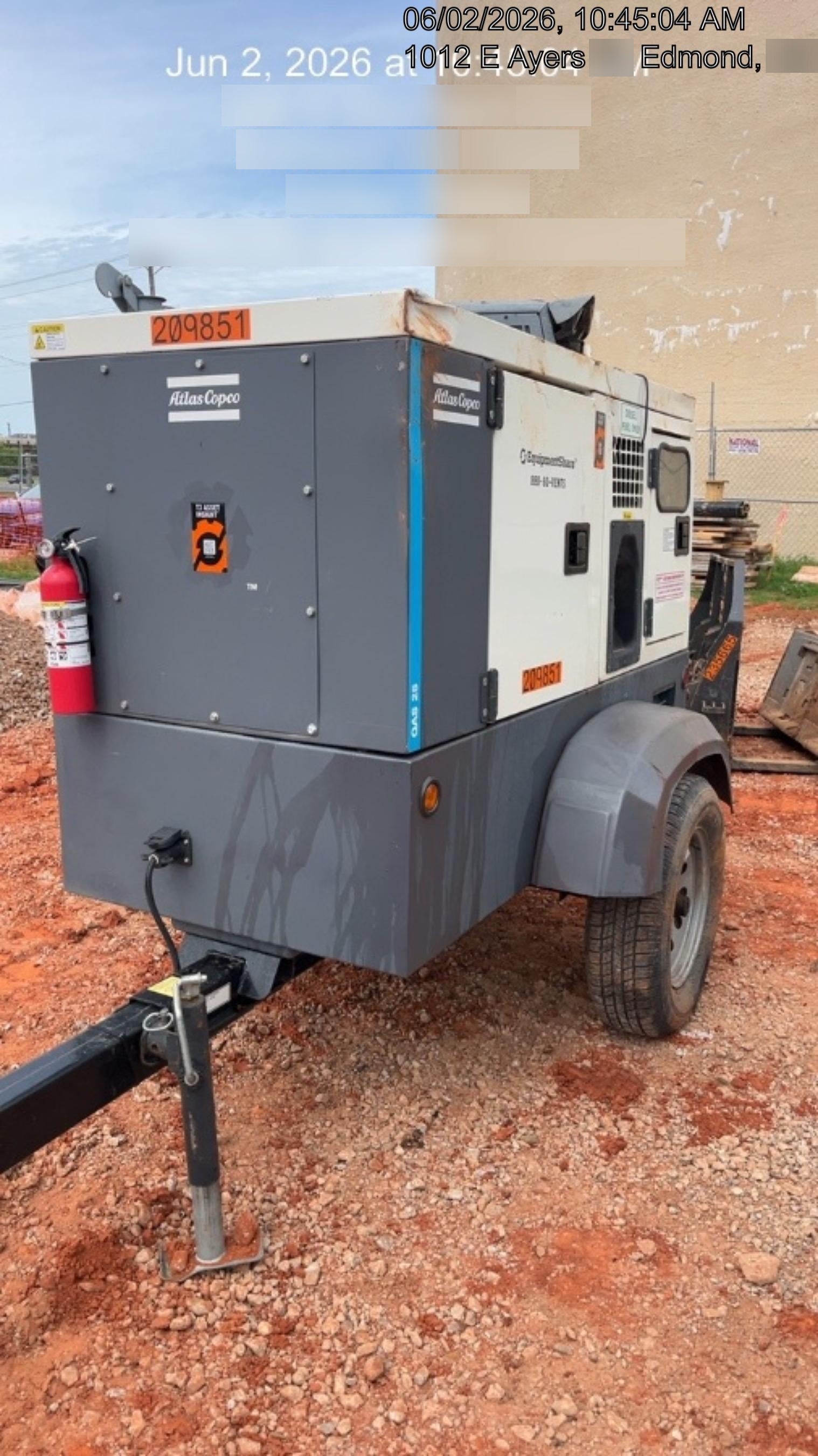 2022 ATLAS COPCO QAS25 CWK
