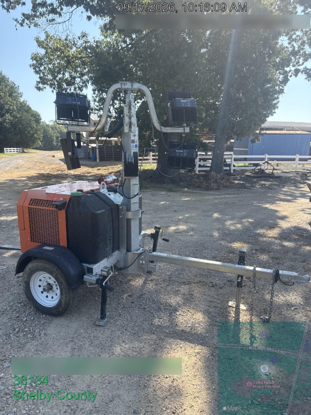 2024 Wanco WLTT-4MM4K Diesel, Mitsubishi L2E, 9.0HP @1800 rpm, Deep Sea Controller, Shore Power Plug, Auto Start, (4) 350W LED Floodlights, 4kW Generator, 60 Gal Fuel Tank, 2" Ball, T3