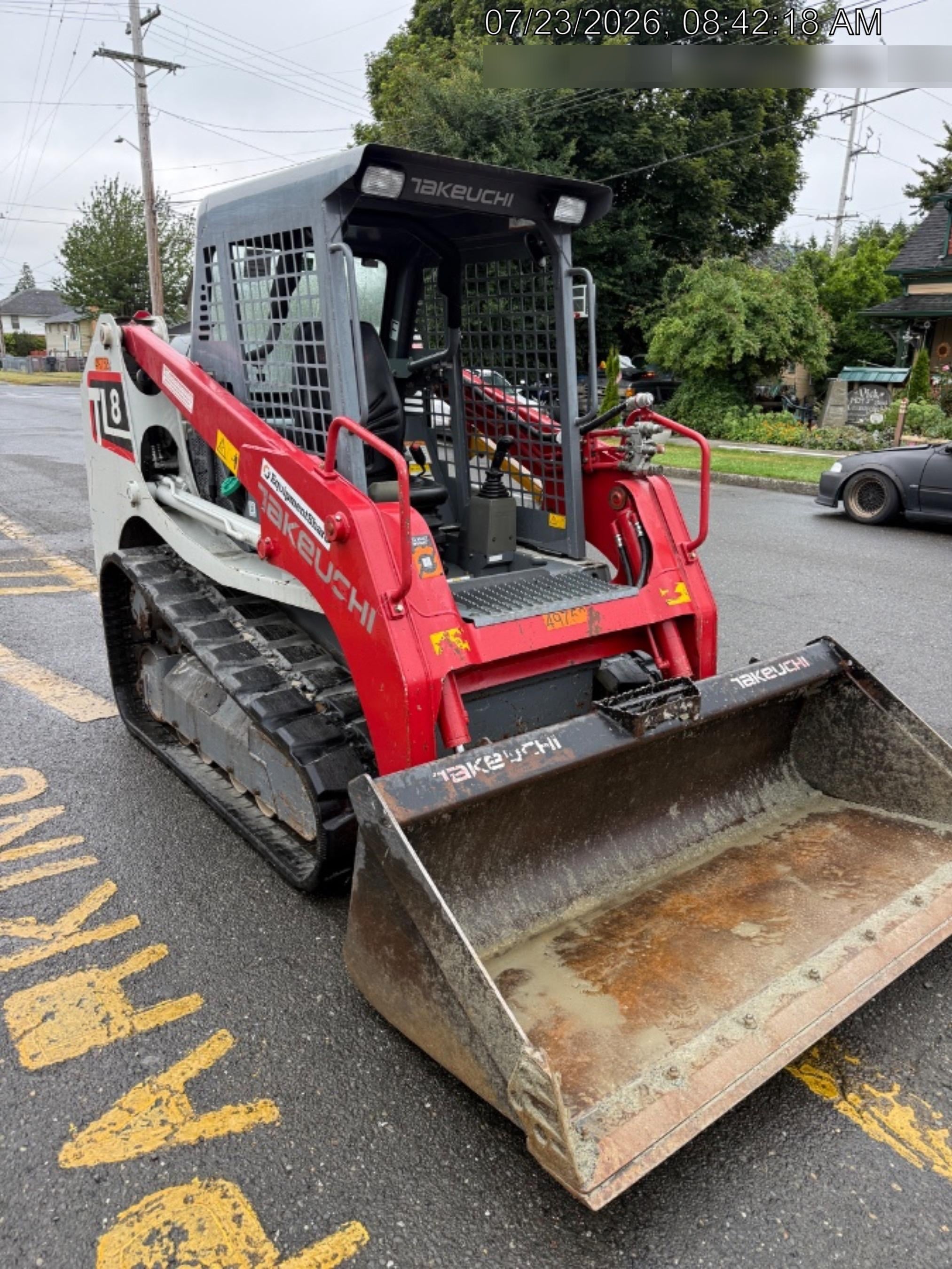 2019 TAKEUCHI TL8W