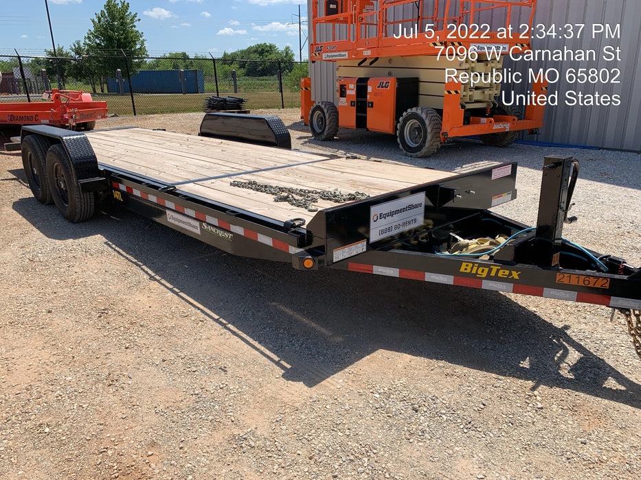 2022 BIG TEX TRAILER 14TL-22