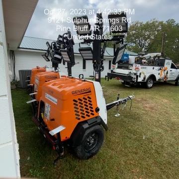 2023 Generac MLT2 Diesel, Flex Switch 120V Input, Powerzone Controller, (4) 320W LED Lights, 4kW Generator, 39.9 Gal Fuel Tank, 2" Ball, T3