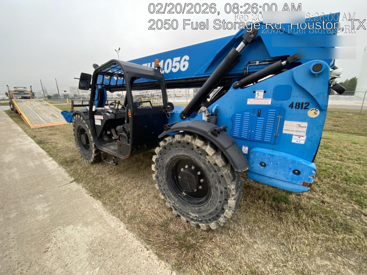 2017 Genie GTH-1056 Genie GTH1056, Solid Tires, 60" carriage, Light Kit, Open ROPS