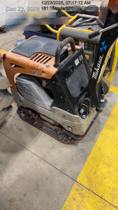 2023 Multiquip MV308GH Honda GX270, 18" Plate, Tachometer