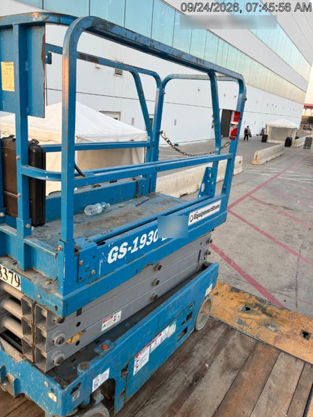 2019 Genie GS-1930 Fixed rails with chain Entry