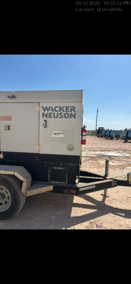 2018 WACKER NEUSON G100