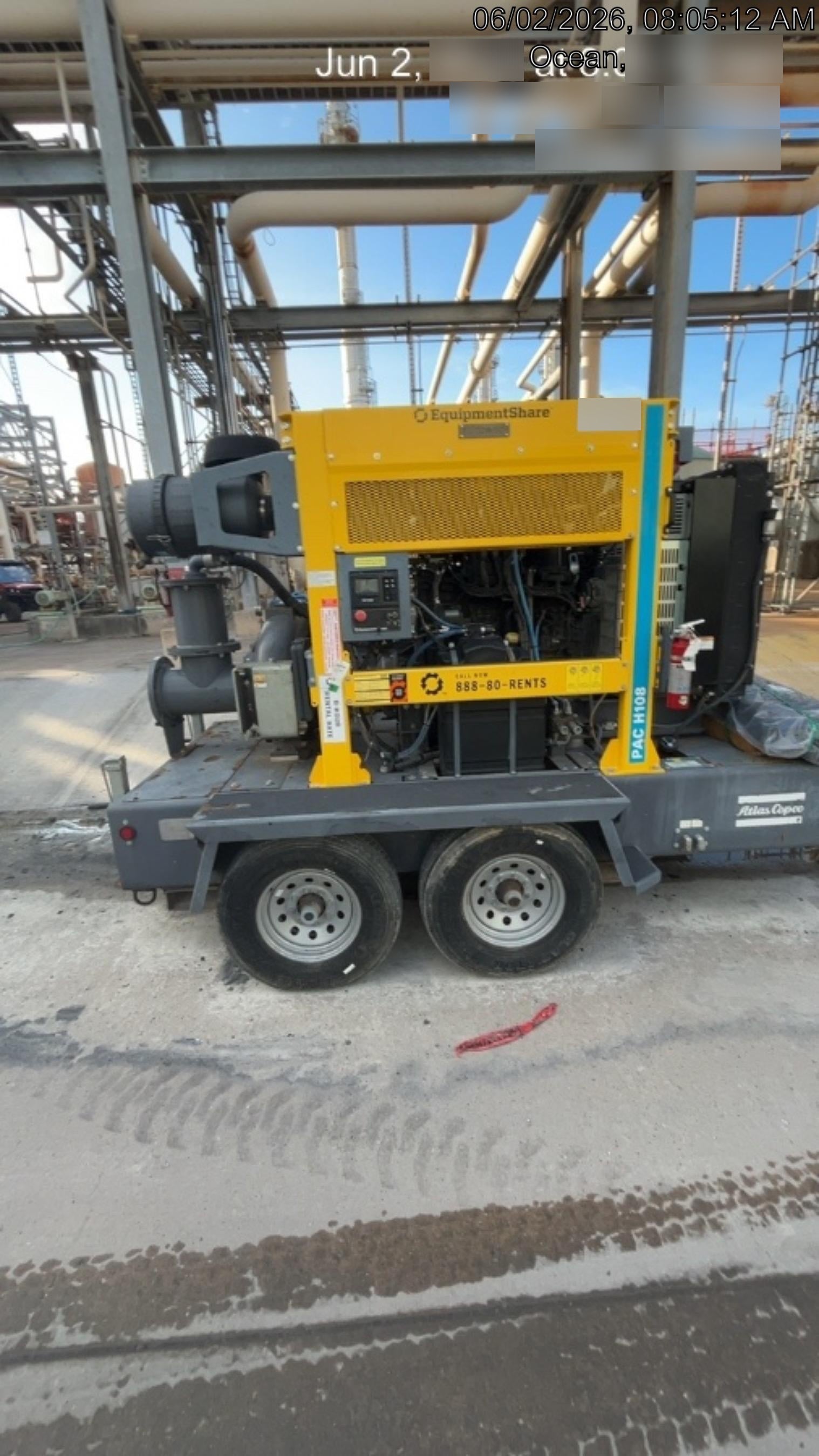 2021 ATLAS COPCO PAC H108 JD