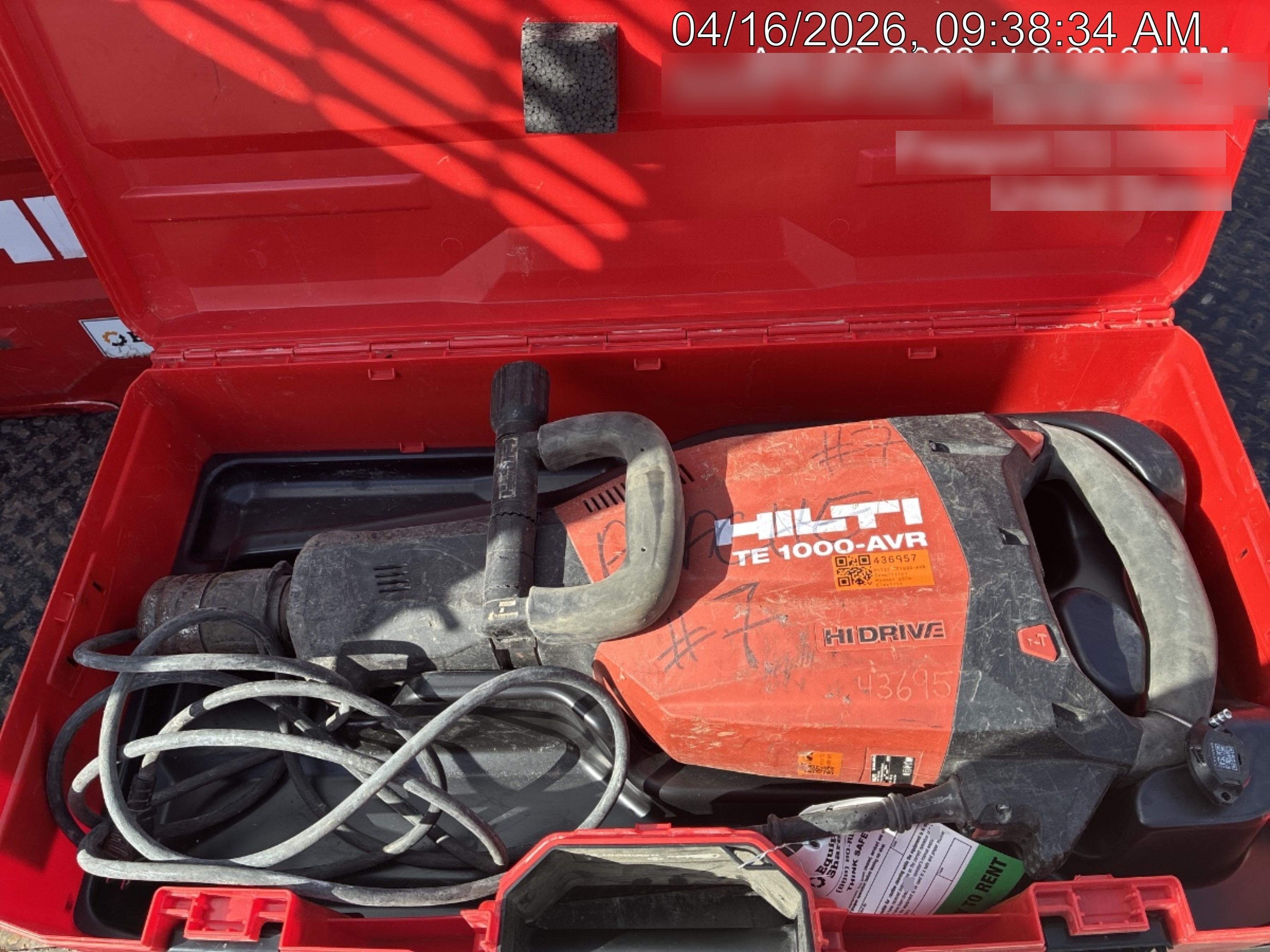 2024 HILTI TE 1000-AVR