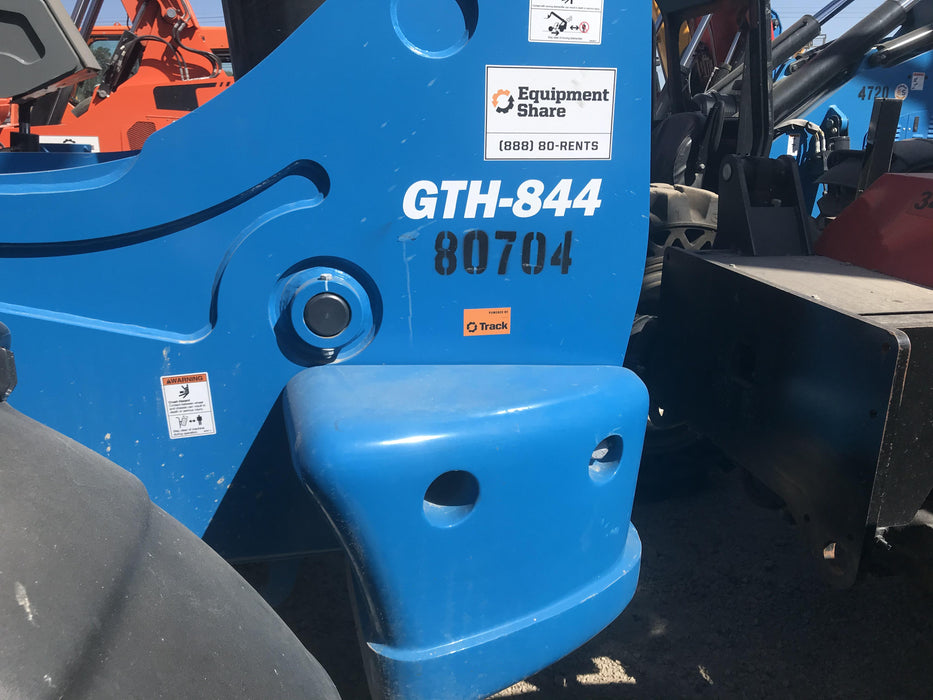 2020 Genie GTH-844 Canopy, Solid Tires, Work Lights, Beacon, Aux Hydraulics, Back up Alarm, Lifting Eye