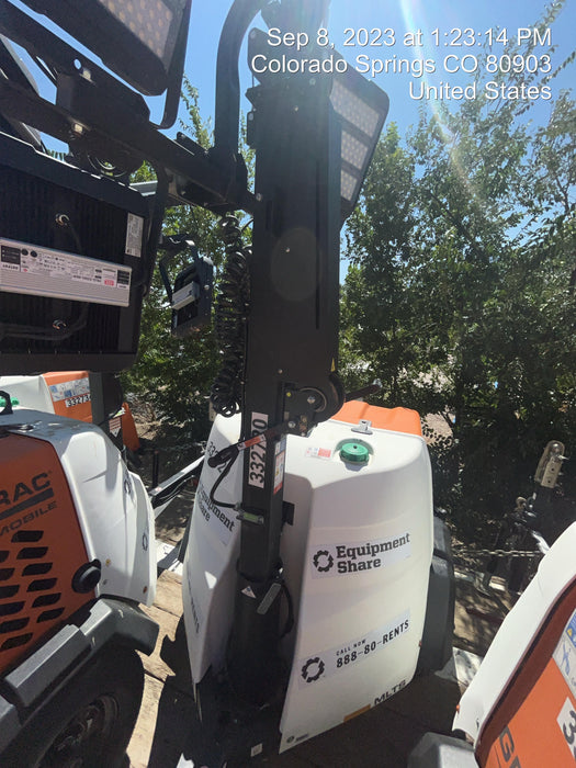 2023 Generac MLT2 Diesel, Flex Switch 120V Input, Powerzone Controller, (4) 320W LED Lights, 4kW Generator, 39.9 Gal Fuel Tank, 2" Ball, T3