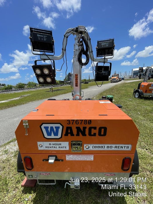 2023 Wanco WLTT-4MM4K Diesel, Deep Sea Controller, Shore Power Plug, Auto Start, (4) 350W LED Floodlights, 4kW Generator, 60 Gal Fuel Tank, 2" Ball, T3