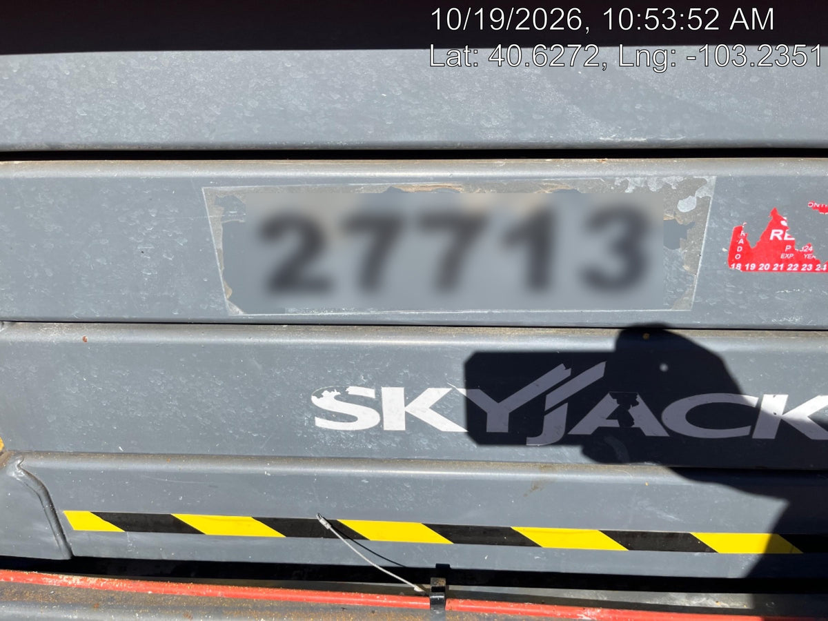 2019 Skyjack SJIII-3226 Standard Options