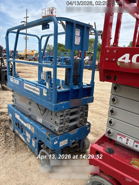 2020 Genie GS-1930 Fixed rails with chain entry gate - Pre A92.20