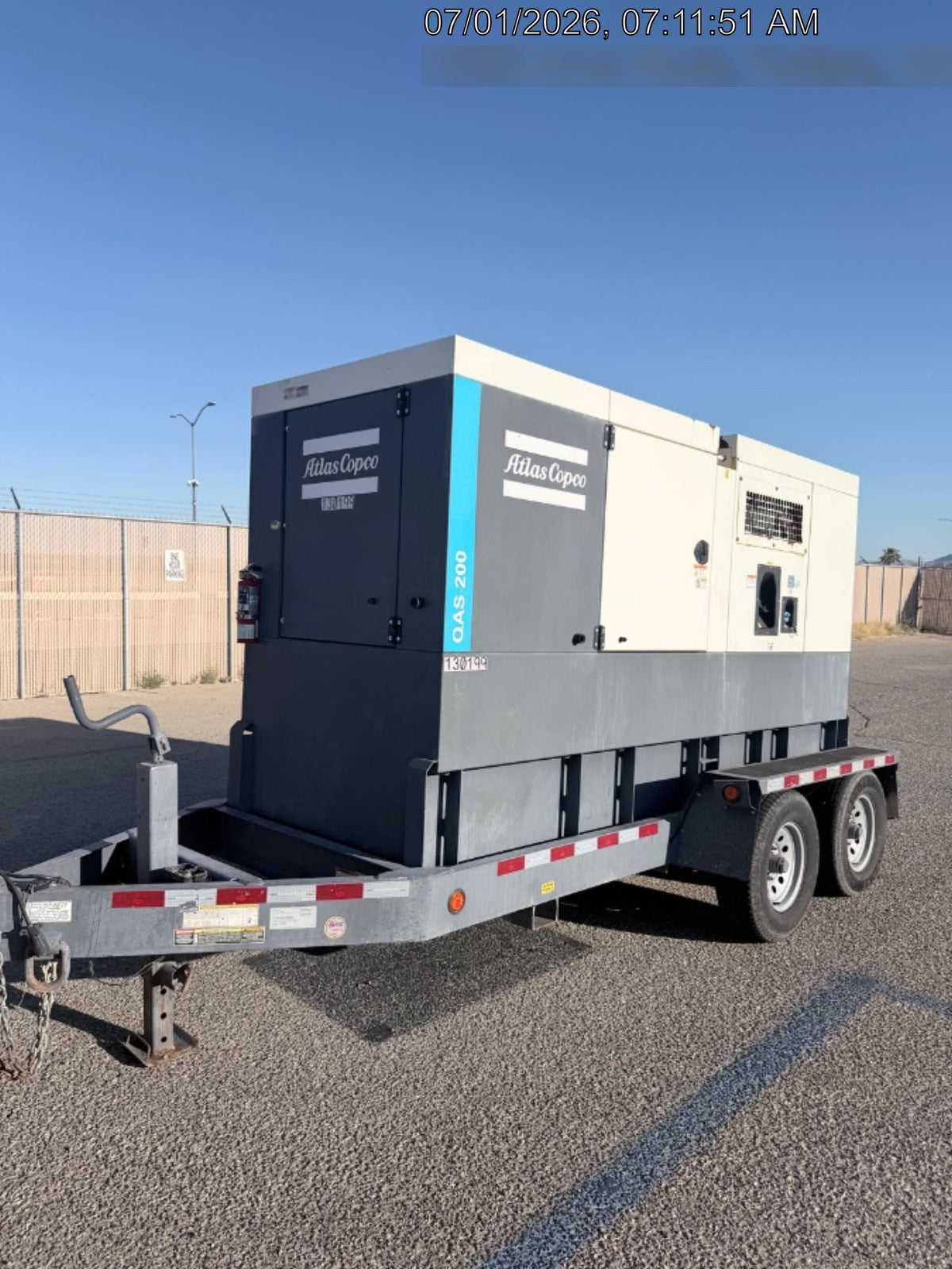 2020 ATLAS COPCO QAS200