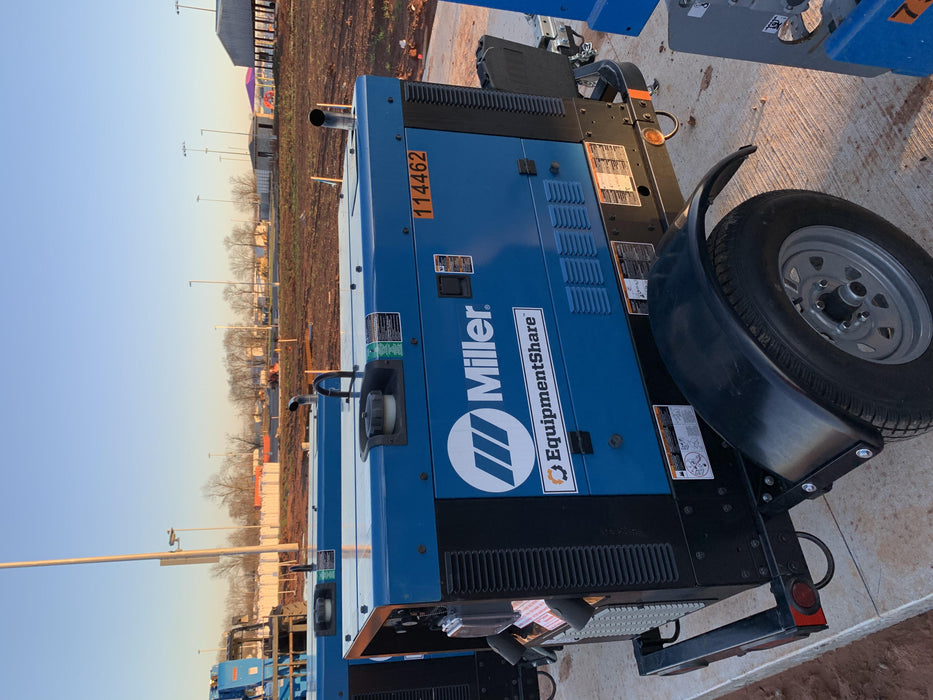2020 Miller Electric BIG BLUE 400 Trailer Mounted Welder