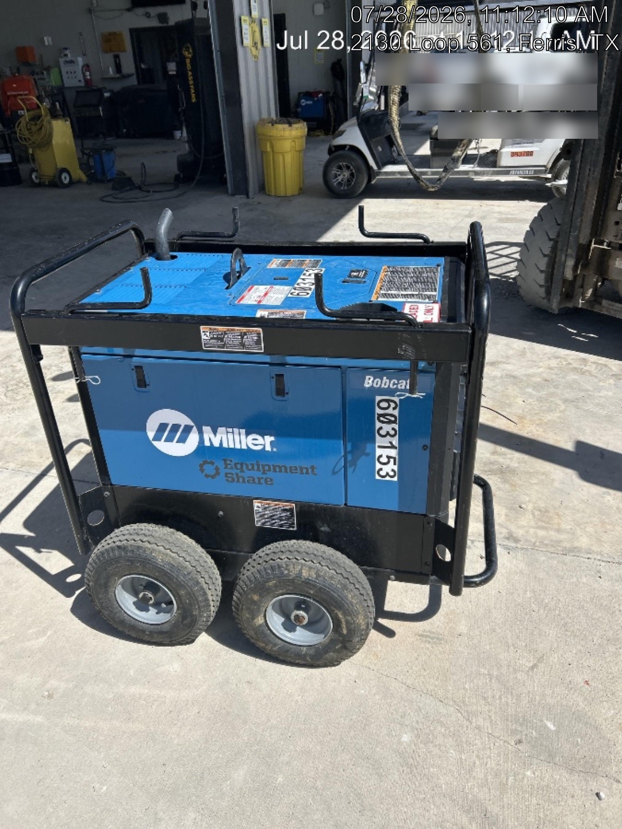 2025 MILLER ELECTRIC Bobcat 265 G