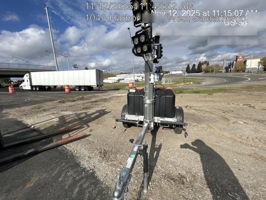 2024 Wanco WLTT-4MM4K Diesel, Deep Sea Controller, Shore Power Plug, Auto Start, (4) 350W LED Floodlights, 4kW Generator, 60 Gal Fuel Tank, 2" Ball, T3