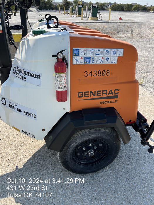 2023 Generac MLT2 Diesel, Flex Switch 120V Input, Powerzone Controller, (4) 320W LED Lights, 4kW Generator, 39.9 Gal Fuel Tank, 2" Ball, T3