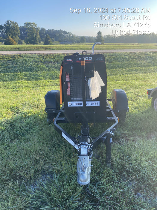 2022 Lincoln Electric LE400 Kubota V1505, Trlr, Cable Rack, Light Kit, ES Decals, T3