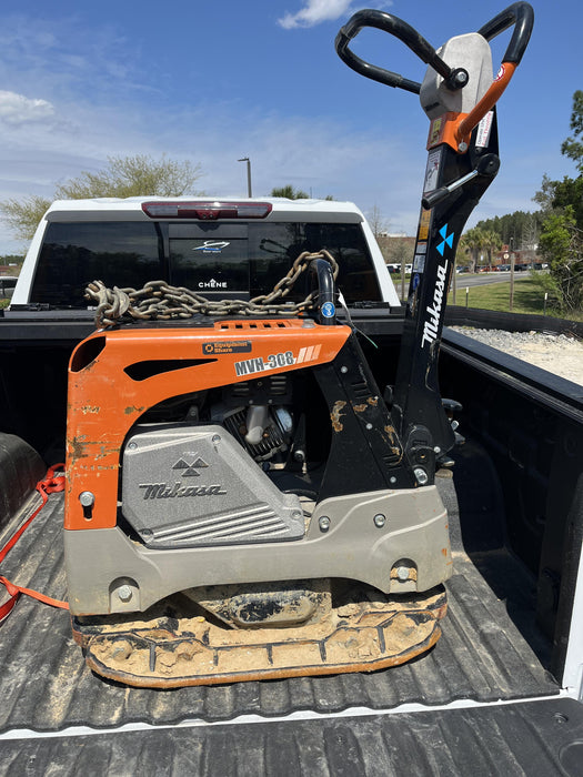 2023 Multiquip MV308GH Honda GX270, 18" Plate, Tachometer