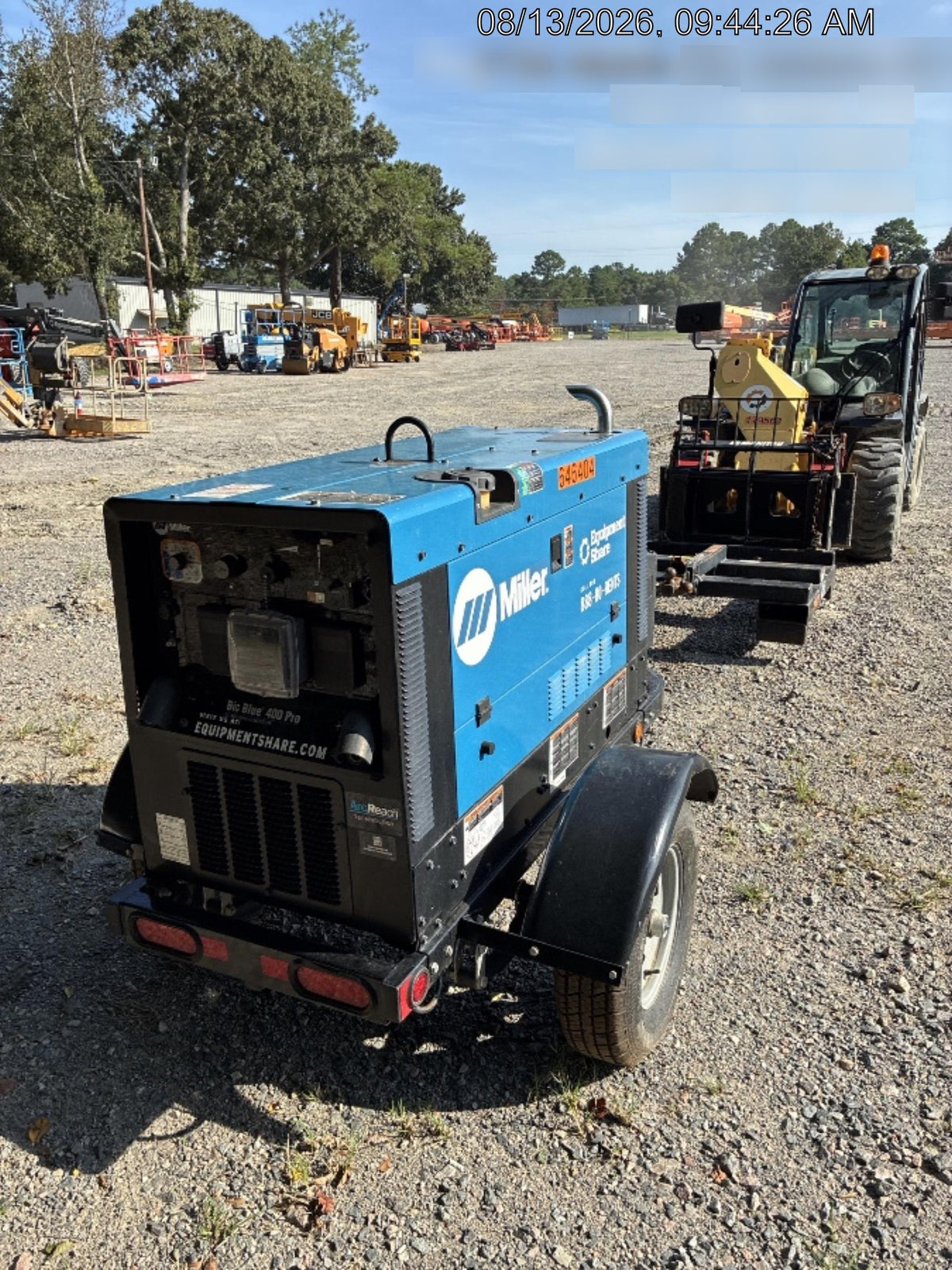 2026 MILLER ELECTRIC BIG BLUE 400