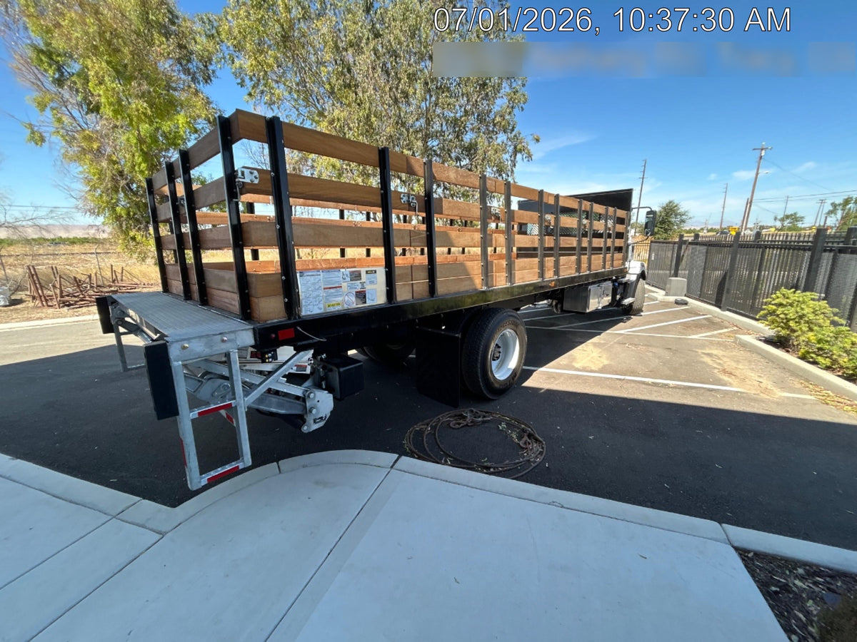 2026 MACK MD742 - Stake Bed Liftgate Reg Cab Diesel