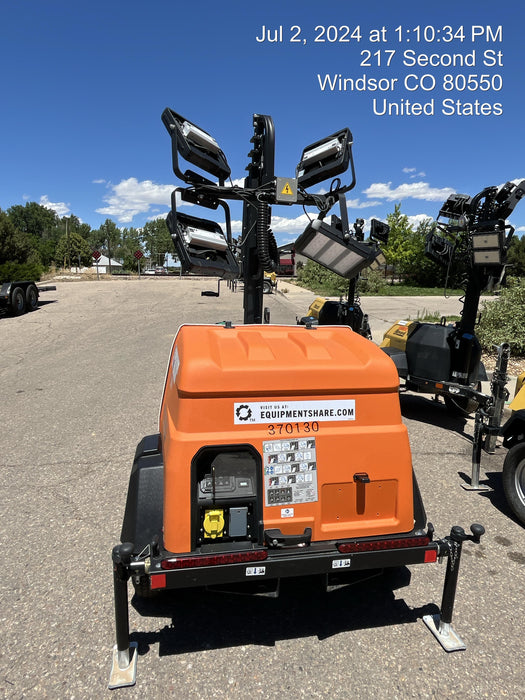 2023 Generac MLT2 Diesel, Flex Switch 120V Input, Powerzone Controller, 
(4) 320W LED Lights, 4kW Generator, 39.9 Gal Fuel Tank, 2" Ball, T3