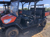 2020 Kubota RTV-X1140W-H 4WD utility cart -LED strobe -Windshield tempered glass -Plastic canopy -Wire harness kit -Backup alarm