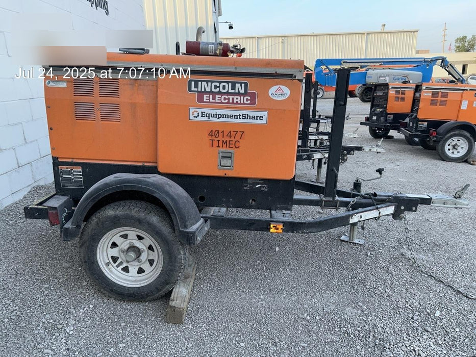 2024 Lincoln Electric LE400 Kubota V1505, Trlr, Cable Rack, Light Kit, ES Decals, T3