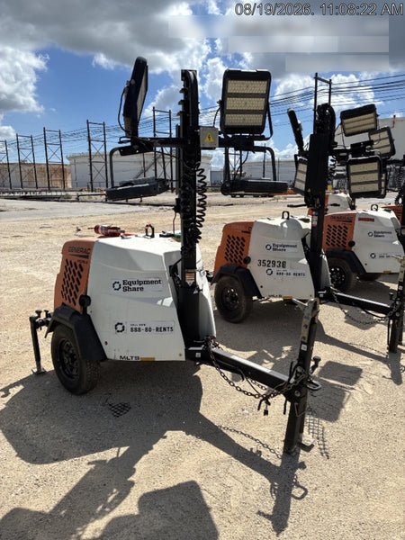 2024 Generac MLT2 Diesel, Flex Switch 120V Input, Powerzone Controller, 
(4) 320W LED Lights, 4kW Generator, 39.9 Gal Fuel Tank, 2" Ball, T3