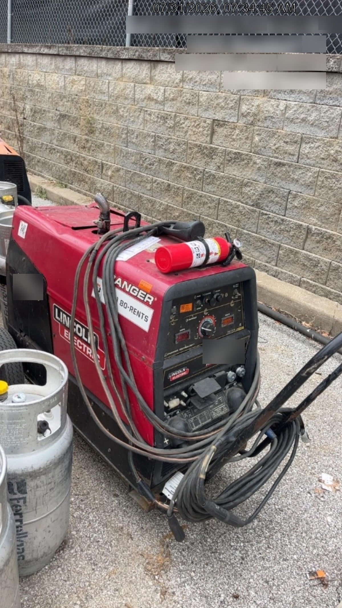2021 Lincoln Electric Ranger 305 LPG Ranger® 305 LPG Engine Driven Welder
(Kohler®) One-Pak