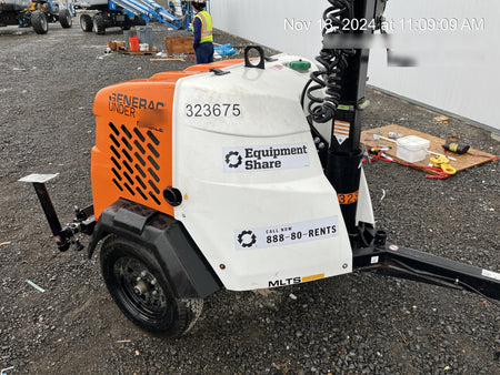 2023 Generac MLT2 Diesel, Flex Switch 120V Input, Powerzone Controller, (4) 320W LED Lights, 4kW Generator, 39.9 Gal Fuel Tank, 2" Ball, T3