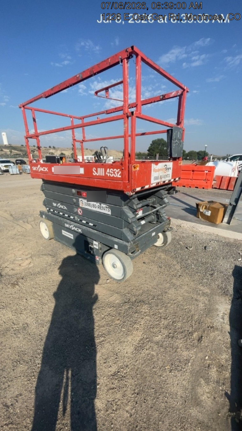 2018 Skyjack SJIII-4632 Skyjack SJIII4632 Battery
