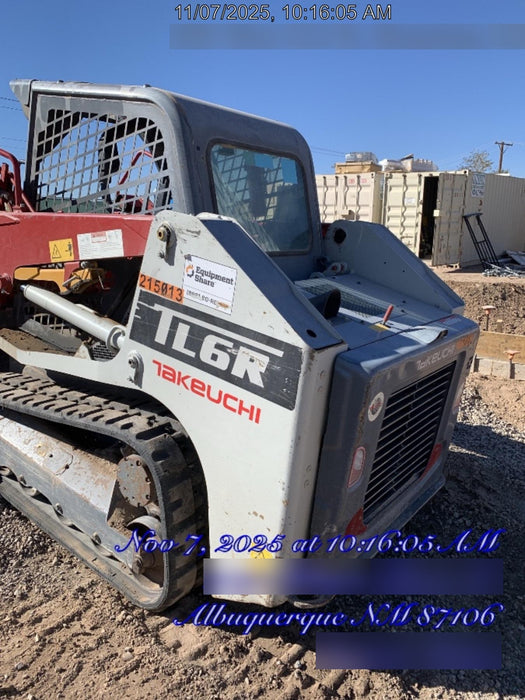2022 TAKEUCHI TL6R