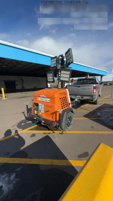 2023 Generac MLT2 Diesel, Flex Switch 120V Input, Powerzone Controller, 
(4) 320W LED Lights, 4kW Generator, 39.9 Gal Fuel Tank, 2" Ball, T3
