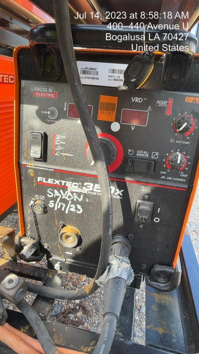 2022 LINCOLN ELECTRIC FLEXTEC 350X