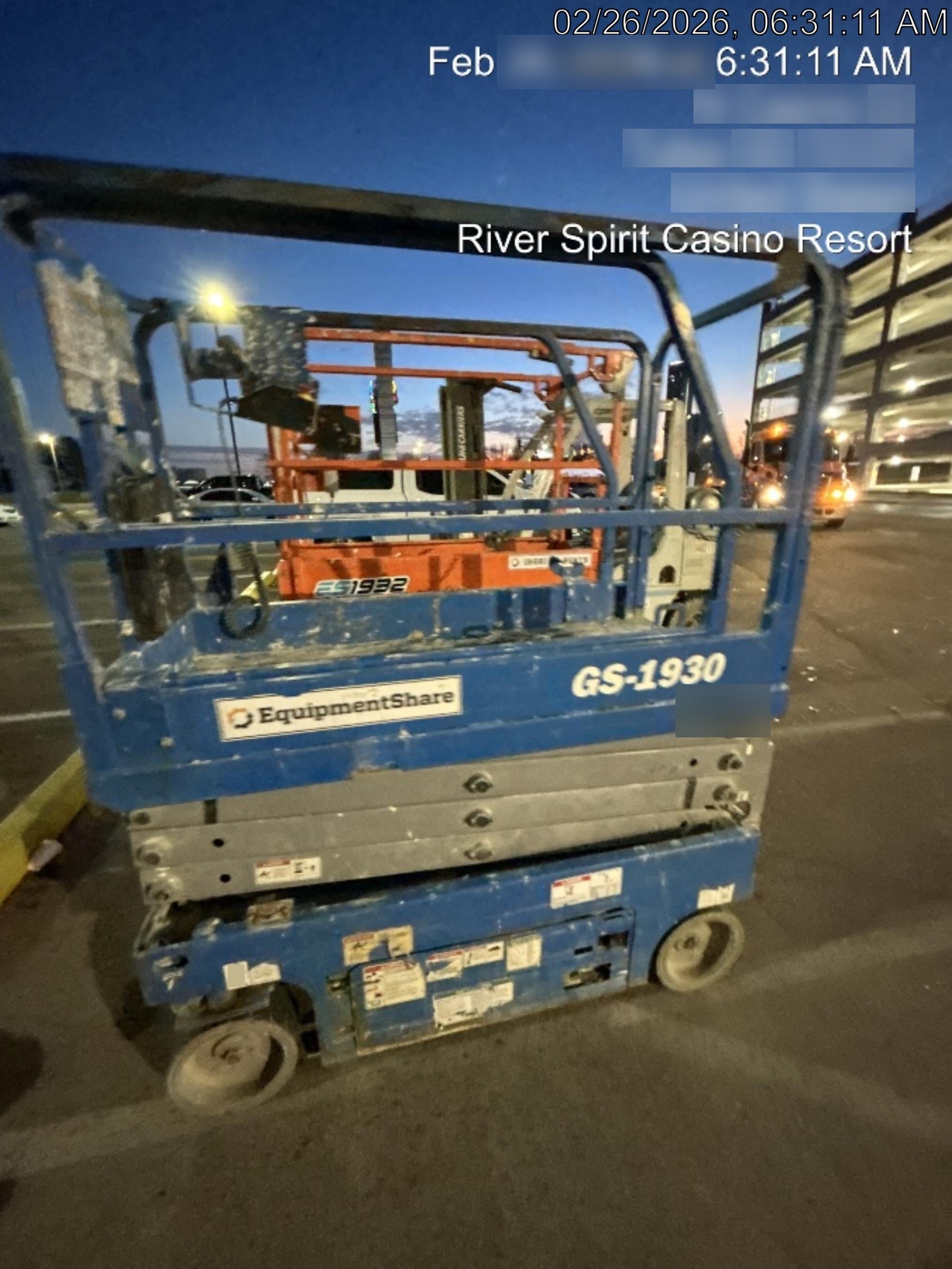 2018 Genie GS-1930 Genie GS-1930 Scissor Lift w/Standard Options