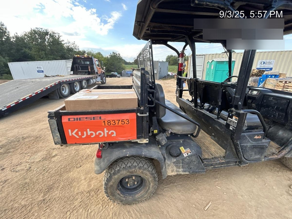 Kubota RTV-X1140W-H Plastic Canopy, Windshield Acrylic Clear, LED Strobe Light, Wire Harness Kit, Back up Alarm