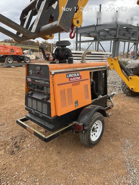 2021 Lincoln Electric Vantage 549X Ready Pak 3, ORANGE (includes trailer, cable rack, fender light kit)