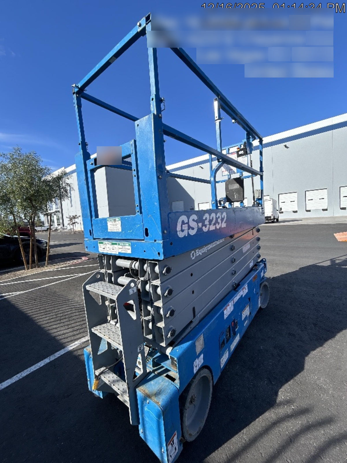 2019 Genie GS-3232 Standard Options